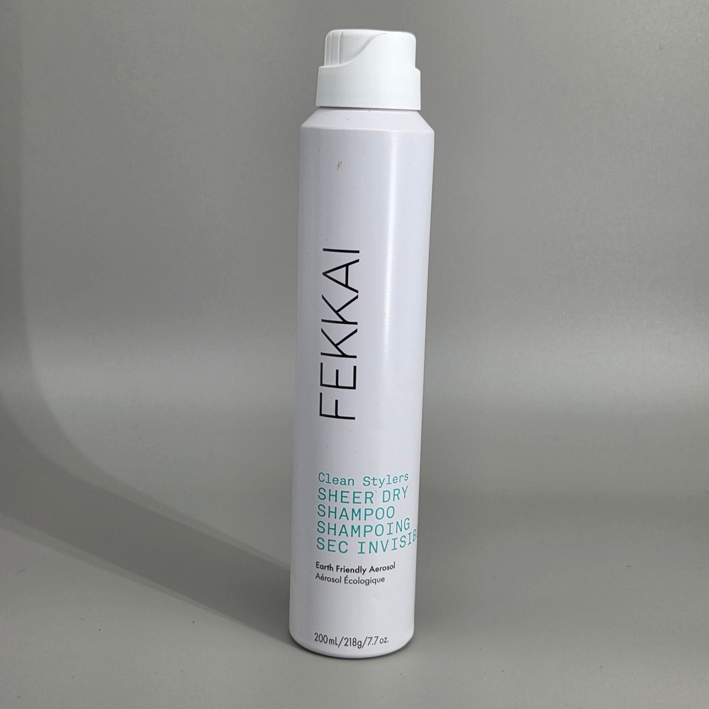 Fekkai Sheer Dry Shampoo Unisex 7.7oz Clean Stylers Invisible Talc Free Vegan